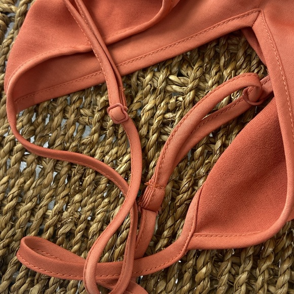 A new day pumpkin spice body con slip dress adjustable straps fall autumn color - Picture 12 of 15